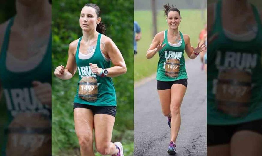 This Runner's Side-by-Side Photos Prove Nobody Looks Perfect Constantly